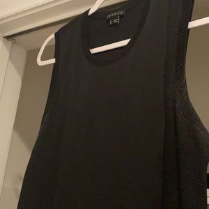 Theory black sweater dress. Great condition